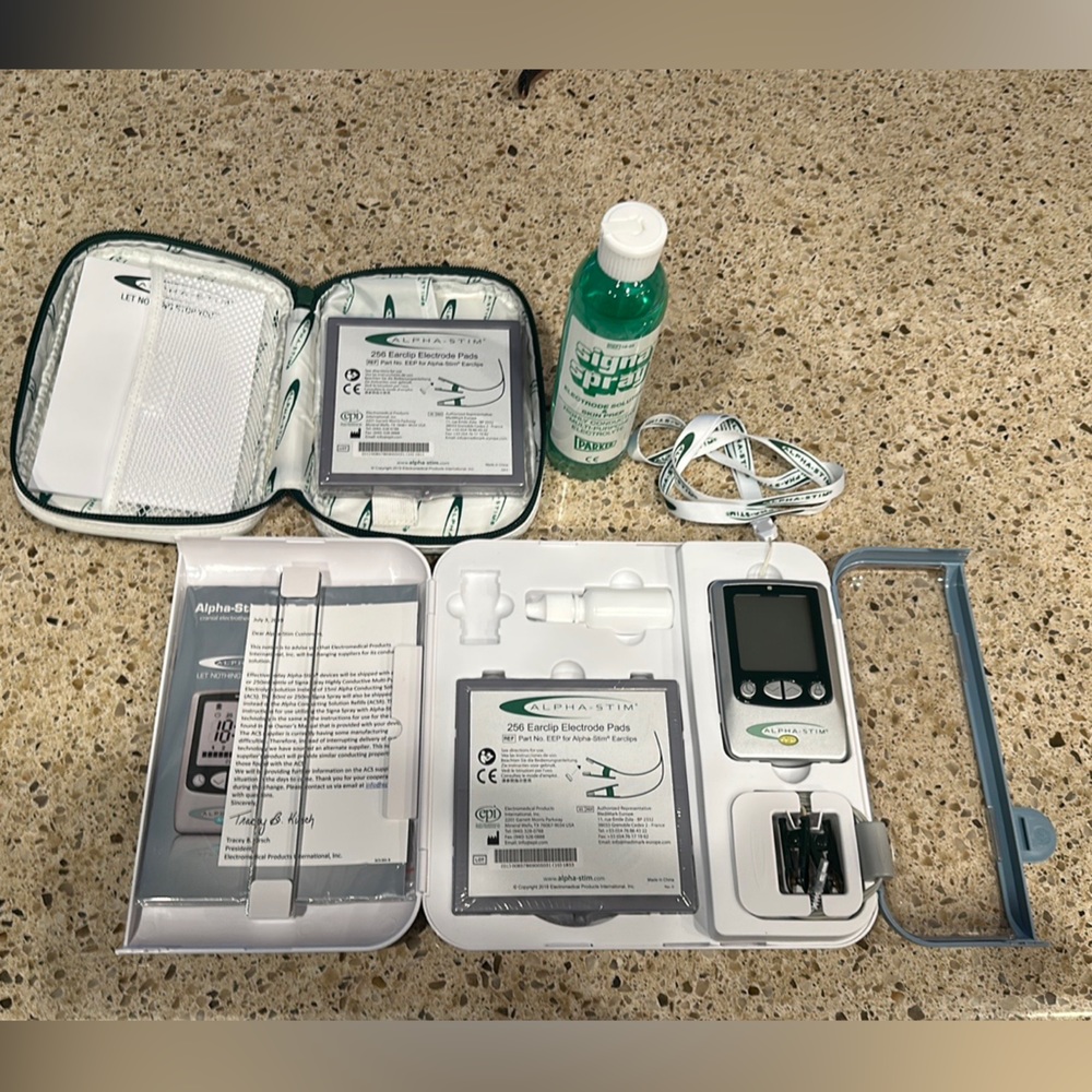 COPY - Alpha-Stim AID kit- brand new